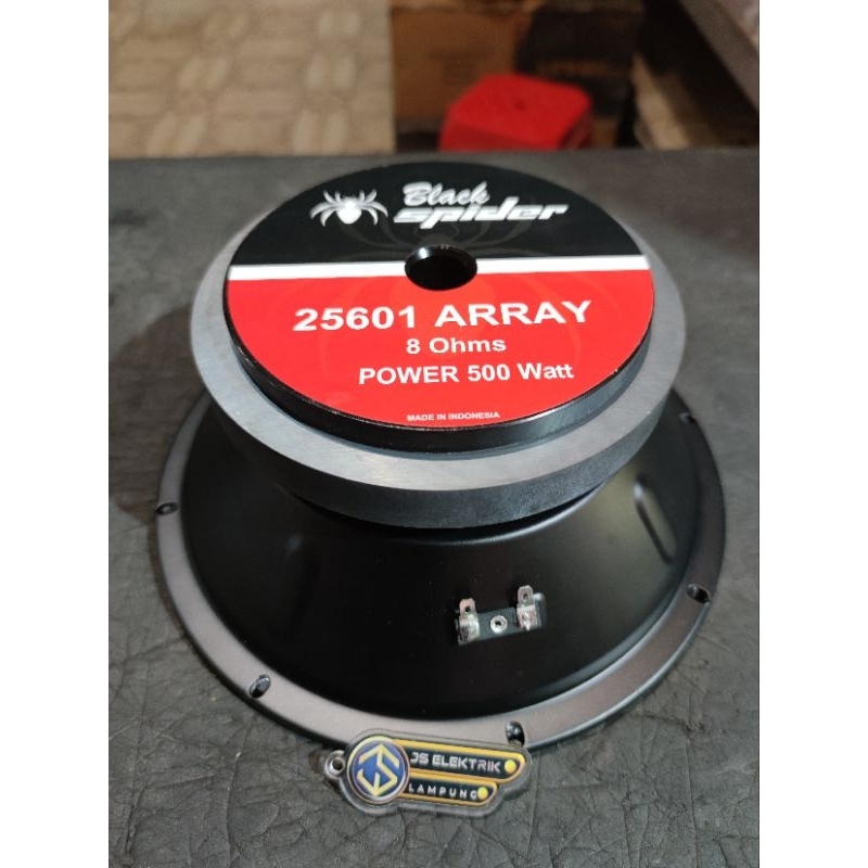 Speaker black Spider 10 inch 25601 / Speaker 10" 25601 Bs original