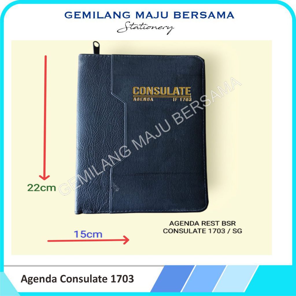 

Buku Agenda Consulate 1703 (Harga Per Pcs)