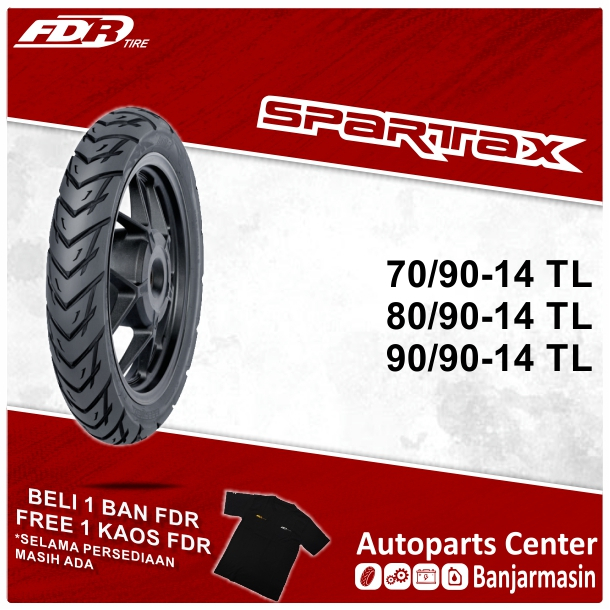 Ban FDR SPARTAX Ring 14 Tubeless