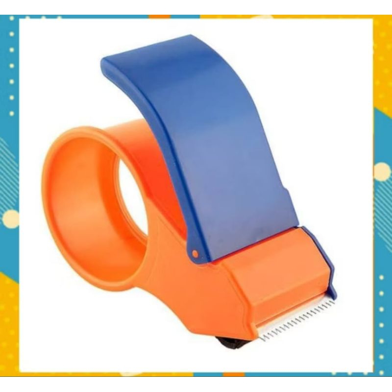 

TAPE DISPENSER TEMPAT DISPENSER LAKBAN TAPE CUTTER BAHAN PLASTIK