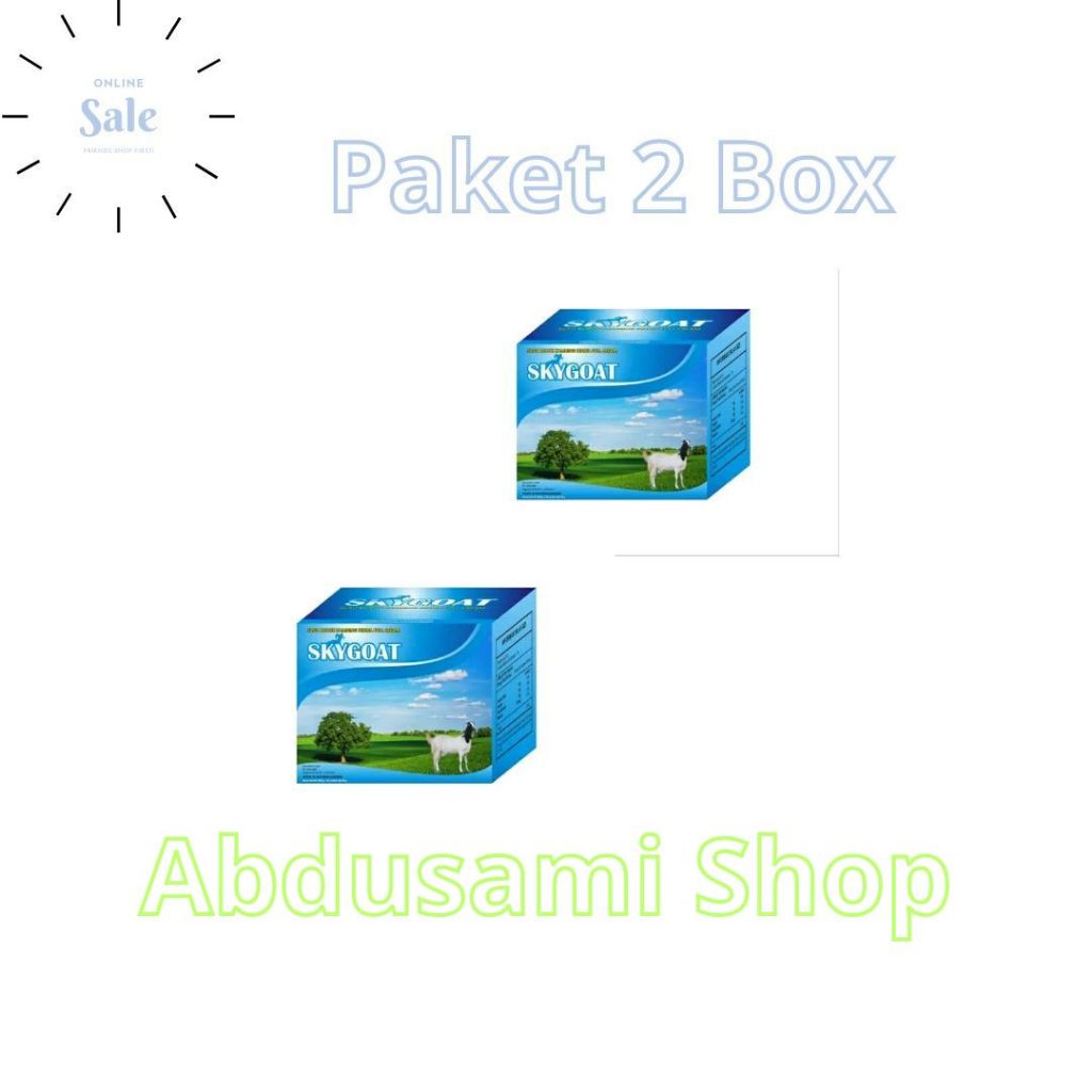 

Paket 2 Susu Kambing Etawa Asli Original Harga Promo Isi 20 Sachet