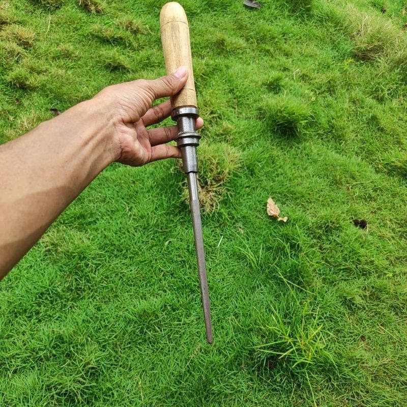 Stik asahan/honing bar untuk pisau daging/kikir kristal pengasah baja