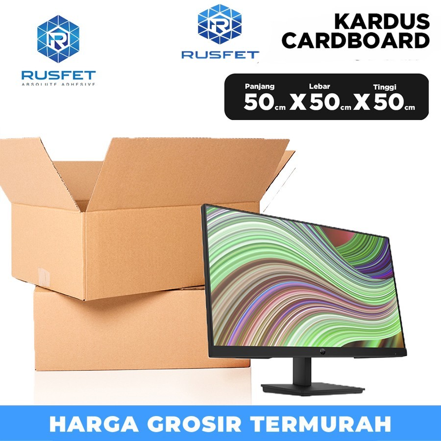 

KARDUS PACKING KARTON BOX 50x50x50cm Dus Kotak Packaging Polos tebal KARDUS BESAR