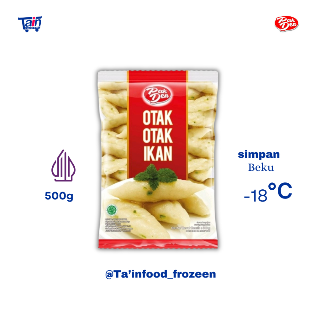 

PAK DEN Otak Otak Ikan 500g