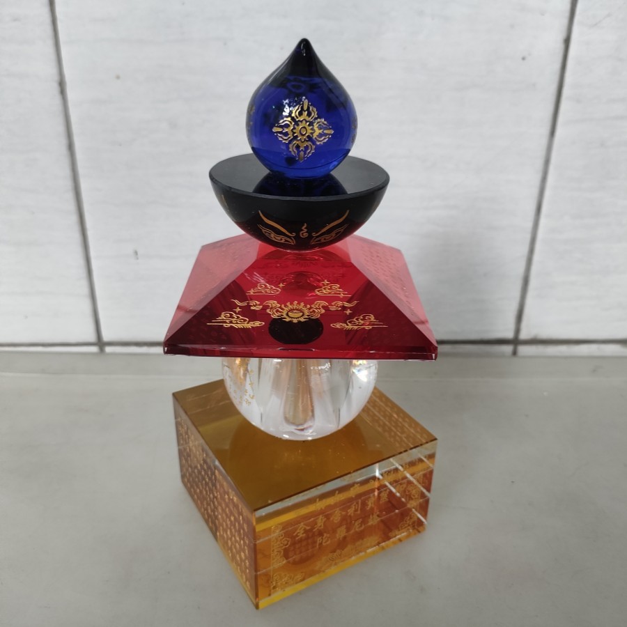 tempat relik model pagoda 5 elemen ukuran18 cm