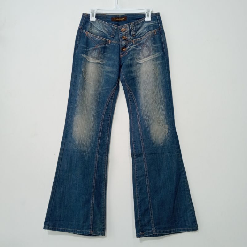 LYNT FASHION CELANA JEANS PANJANG CUTBRAY KULOT || CELANA LEVIS PANJANG WANITA CB KULOT || JEANS IMP