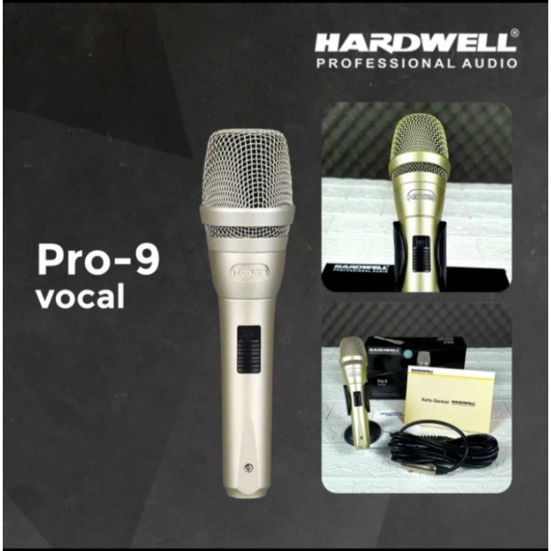 Microphone.Kabel.Hardwell.Pro9.Mic.Hardwell.Pro 9.Original