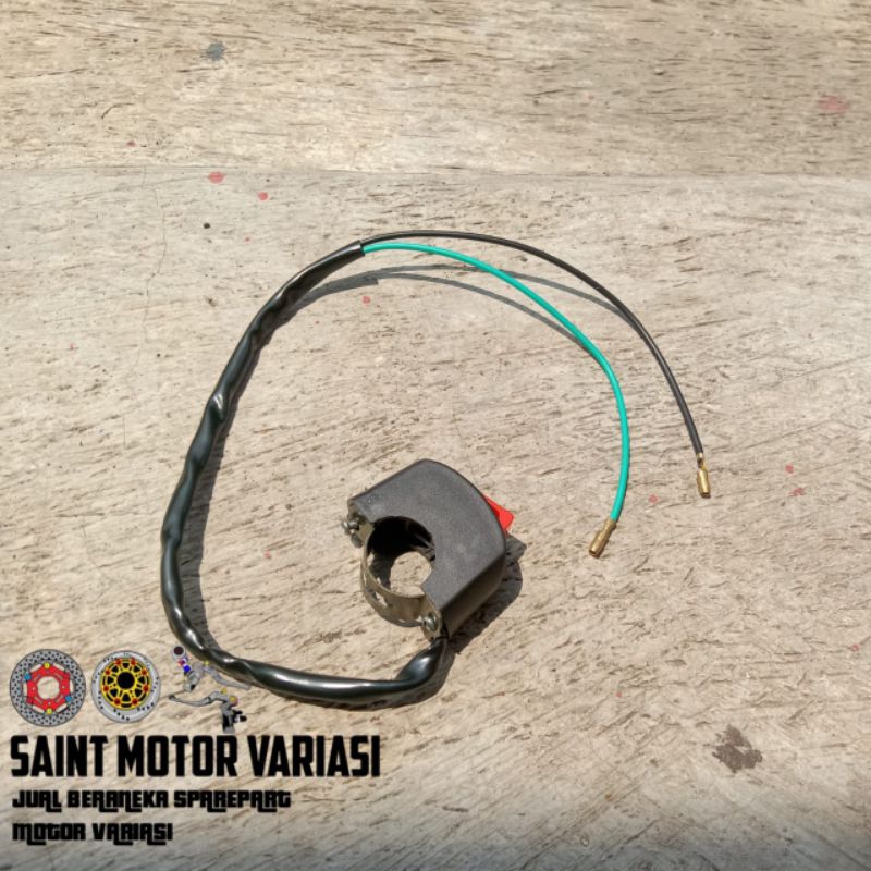 SAKLAR TOMBOL ON OFF UNIVERSAL SEMUA MOTOR 2 KABEL