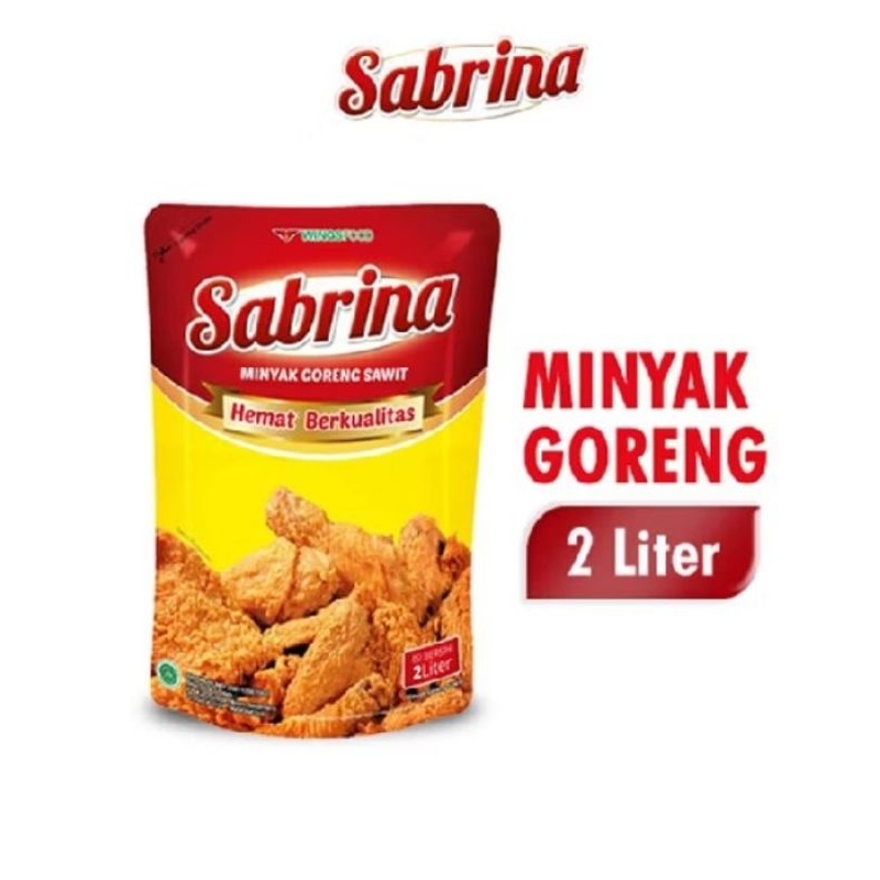 

Minyak Goreng 2 Liter. l Minyak Goreng Sabrina 2 Liter.