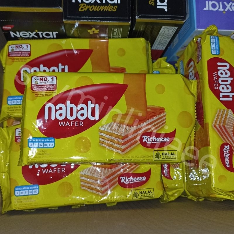 

Bundling 3 pcs richeese nabati wafer keju 110gr cheese cream factory murah ready stock readystock jakarta barat meruya kembangan instan sameday nextday grosir hampers