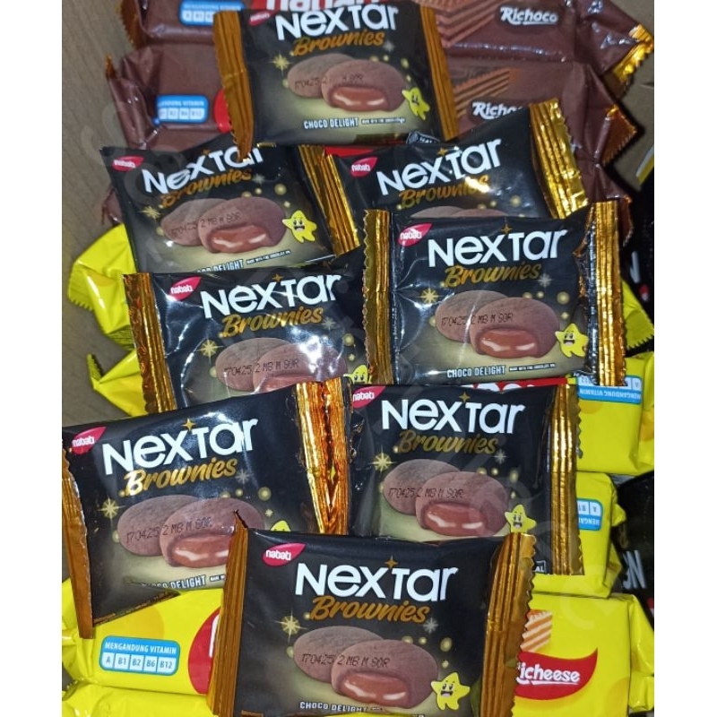 

Bundling 4 pcs nextar nabati richoco brownies brownie choco delight murah jakarta barat jakbar kembangan meruya sameday instan instant nextday grosir hampers aespa cokelat makanan ringan camilan cemilan manis