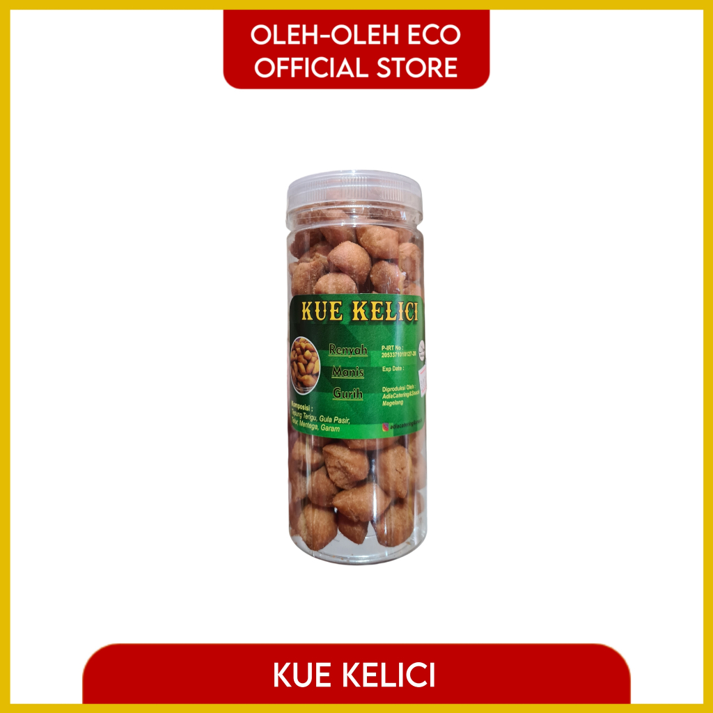 

Kue Kelici Biji Ketapang Manis ADIA