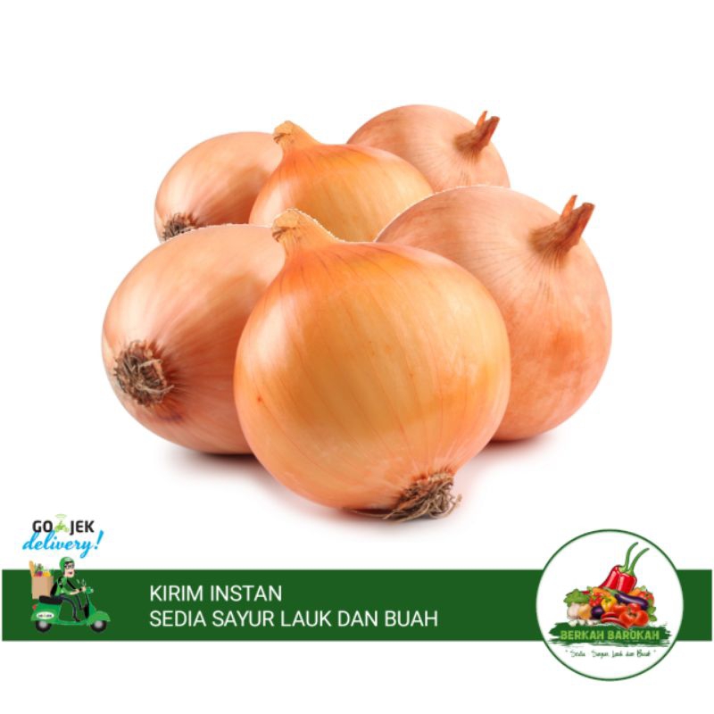 

BAWANG BOMBAY UKURAN SEDANG 500 GRAM