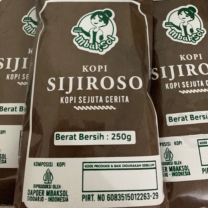 

Kopi Sijiroso 250g - Kopi Bubuk Sijiroso - Kopi Murah Sijiroso 250g