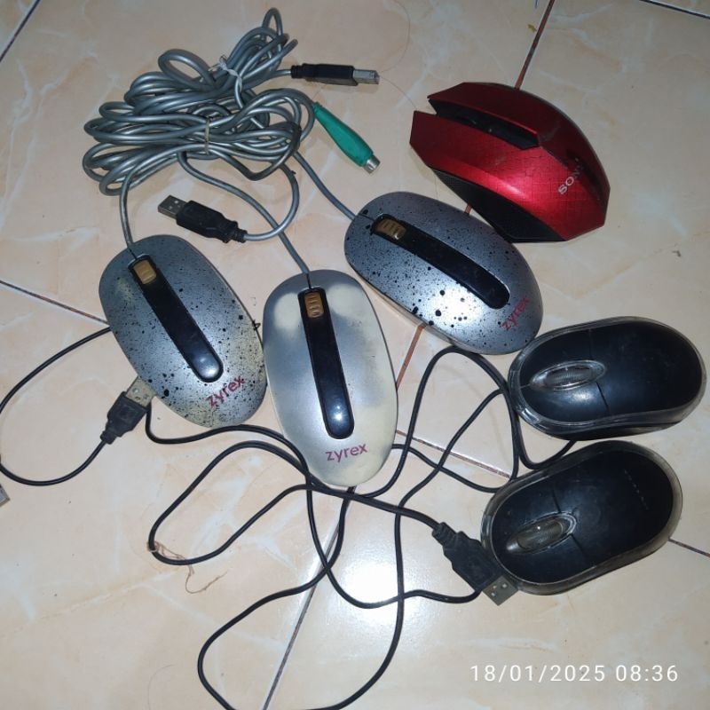 Mouse Rusak - PS/2 USB