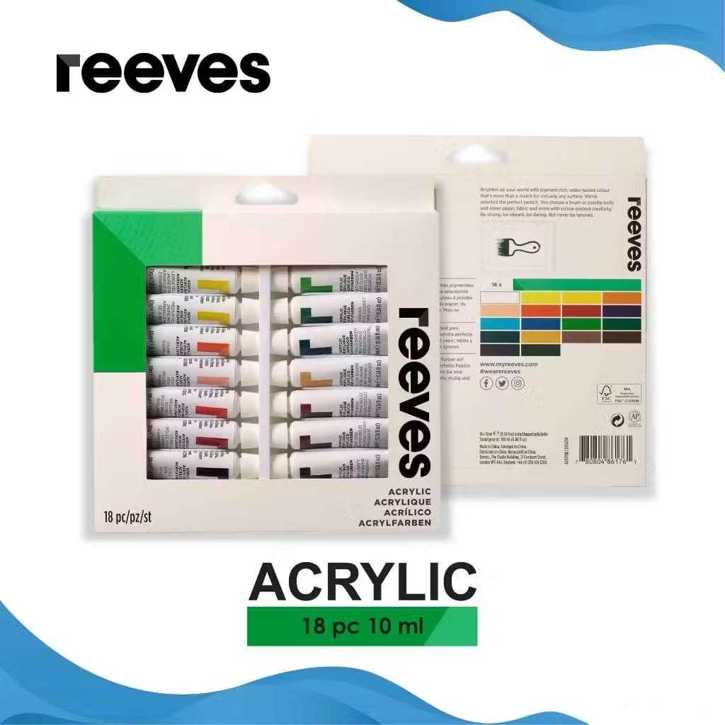 

Gramedia Tunjungan : Reeves Acrylic 12 colour set