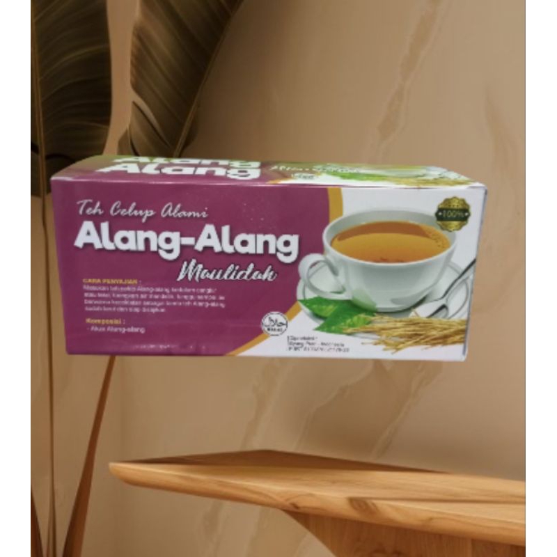 

Paket 2 teh psc teh celup Alang Alang isi 20 kantong teh