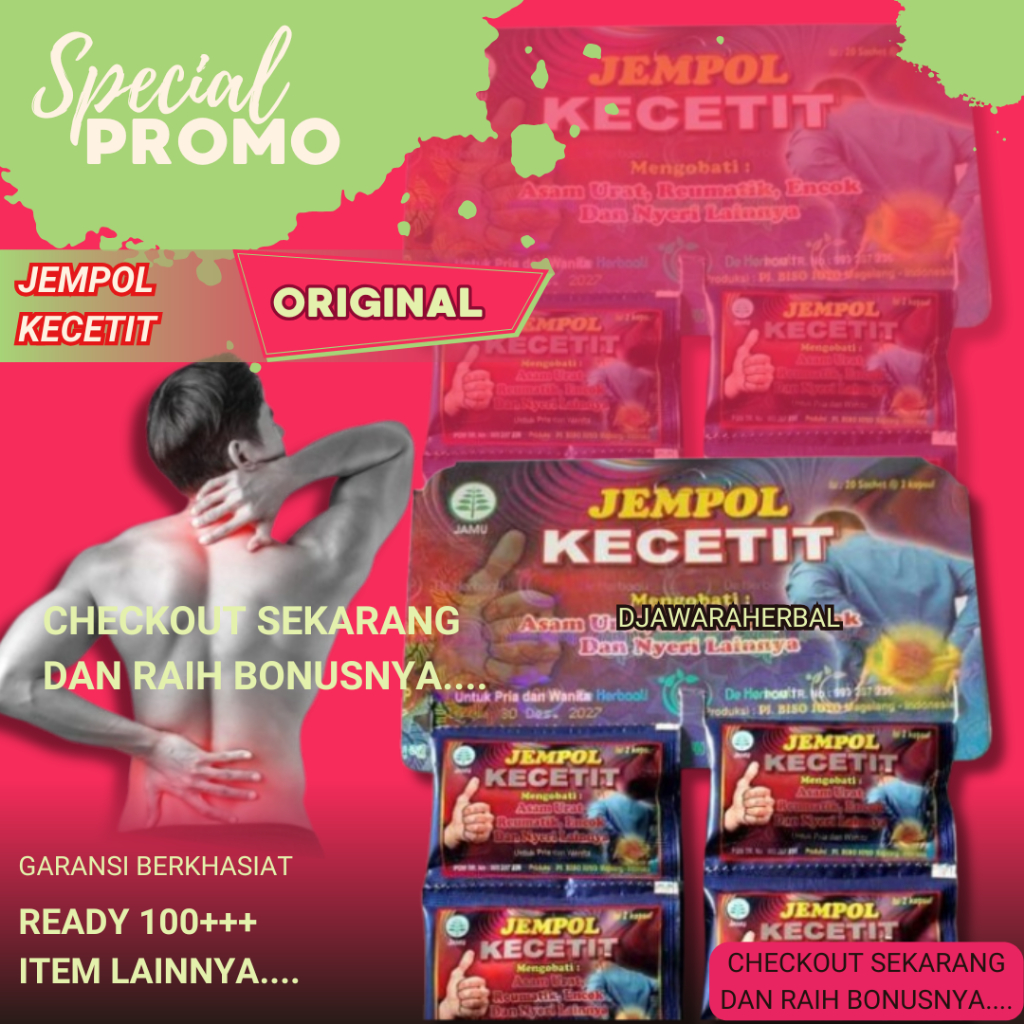 JEMPOL KECETIT KAPSUL ORIGINAL
