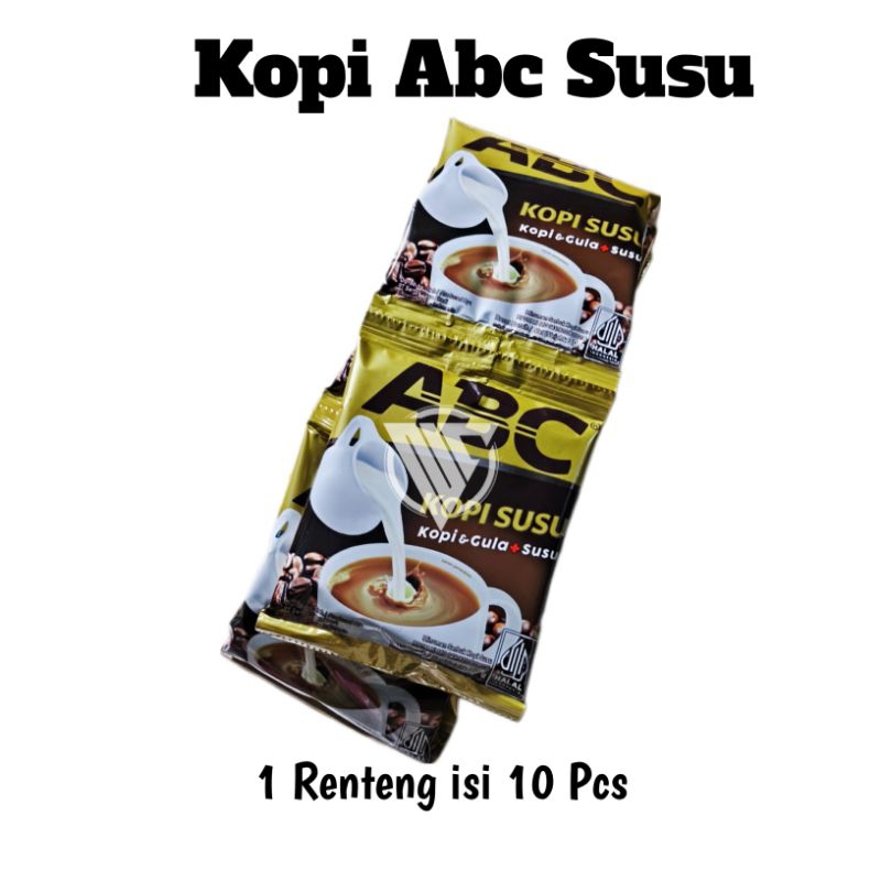 

KOPI ABC SUSU | Kopi Susu instan | Kopi & Gula + Susu | Kopi Seduh