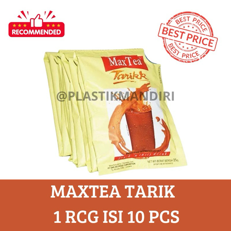 

[ 10 Pcs ] MaxTea Teh Tarik Isi