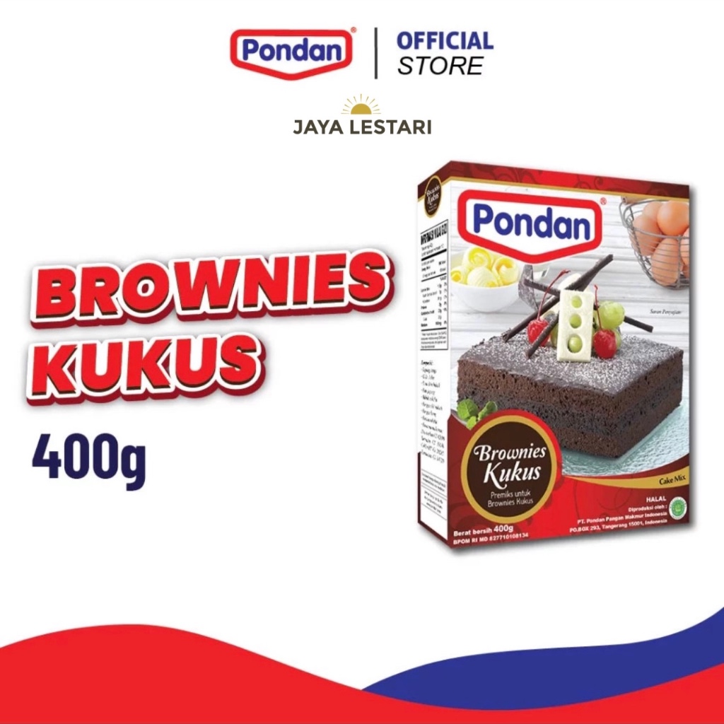 

Pondan Brownies Kukus Box (400g)