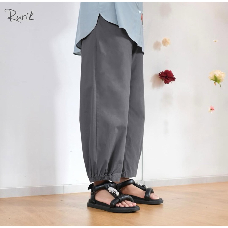 RURIK KAMIR PANTS DARK GREY