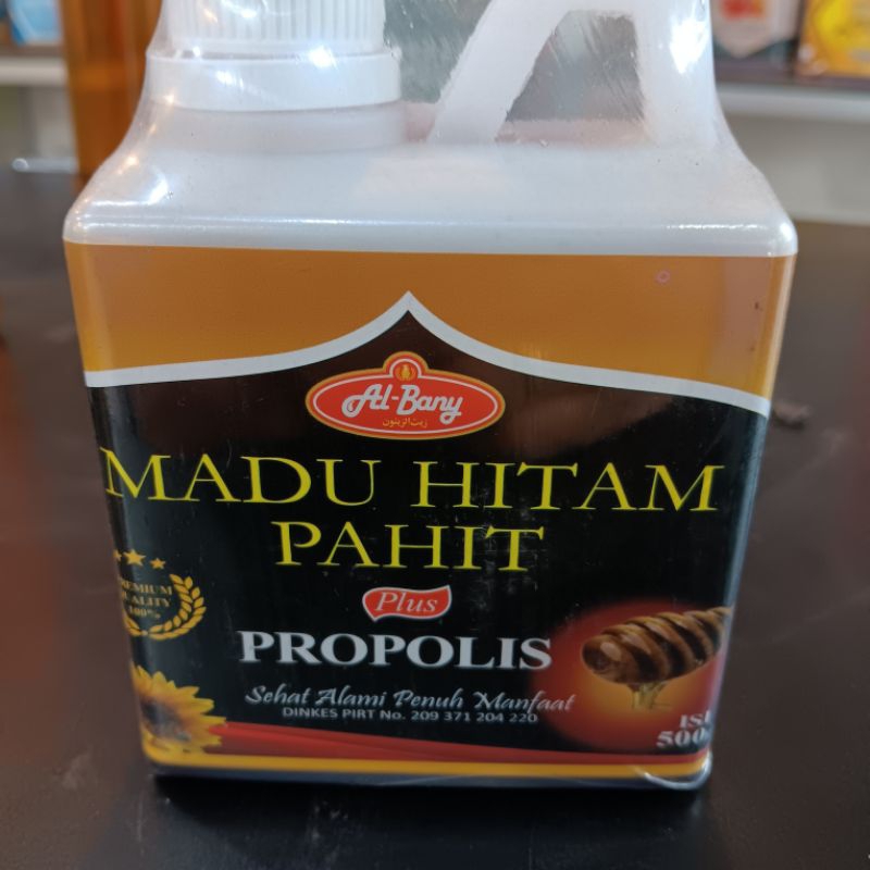 

Madu Hitam Pahit plus Propolis