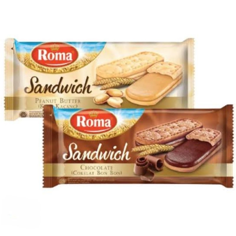 

ROMA SANDWICH COKLAT / KACANG