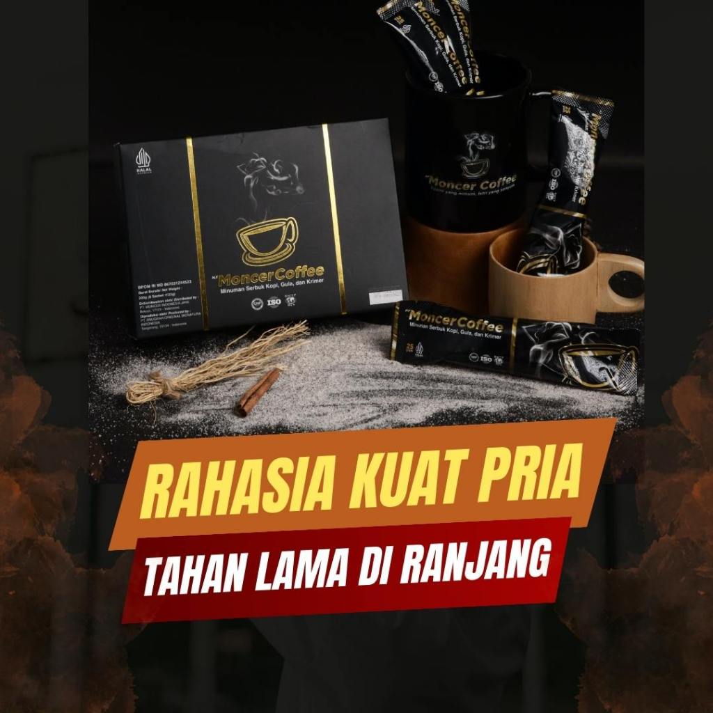 

KopiMoceerr Coffee Original Kopi Stamina Pria Kuat Tahan Lama Di Ranjang Herbal Alami 1 Box 8 Sachet