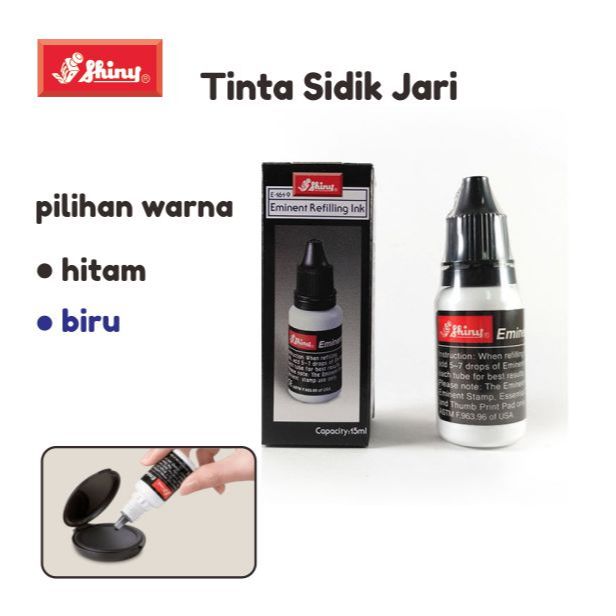 

Tinta Sidik Jari Shiny Eminent