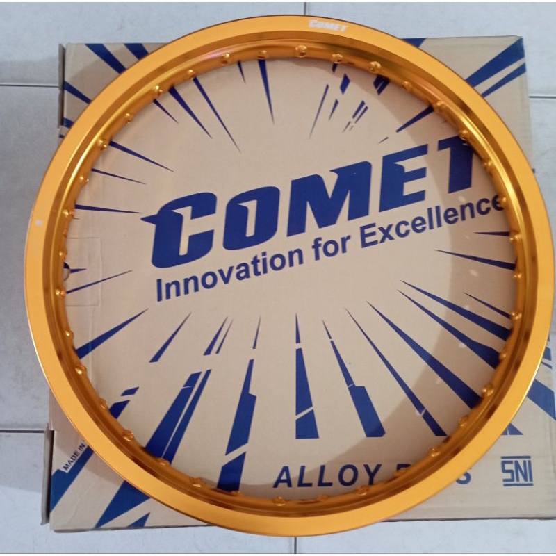 Lingkar 17X160 Velg Gold Veleg Motor Merek Comet