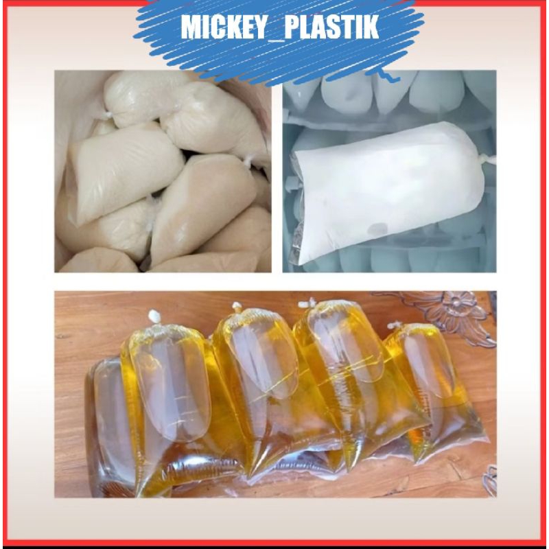 PLASTIK PE ES MAMABO / KANTONG GULA / ES LILIN 4X23 / 4,5X23 / 6X20 / 7X20 / 8X20 / 9X20 / 10X20 / 1