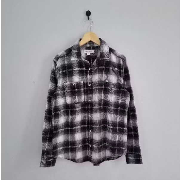 Kemeja Flanel Aeropostale Lengan Panjang Baju Flanel Pria Original