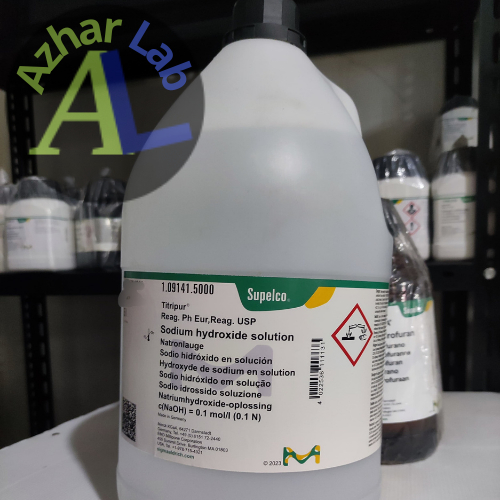 Sodium Hydroxide Solution 0.1 moll/L / Larutan Natrium Hidroksida 5L / Larutan NaOH Merck 109141