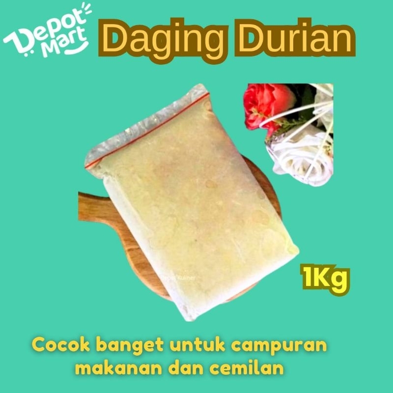 

PALING LEGIT, Distributor Daging Durian Frozen 1 kg