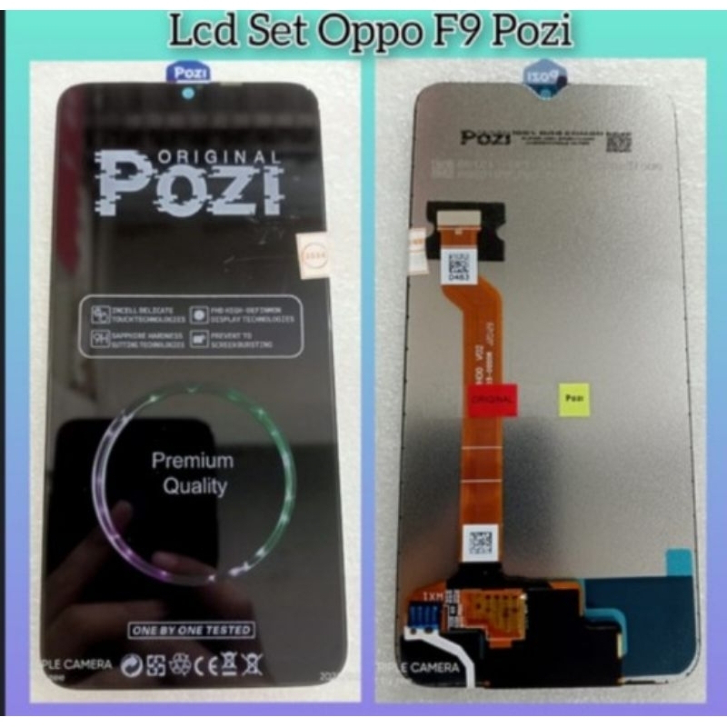 LCD POZI OPPO F9+TS (ORG) BLACK REALME 2 PRO