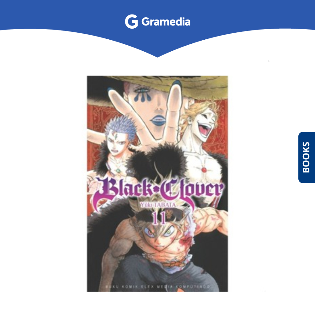 Gramedia Surabaya - Black Clover 11