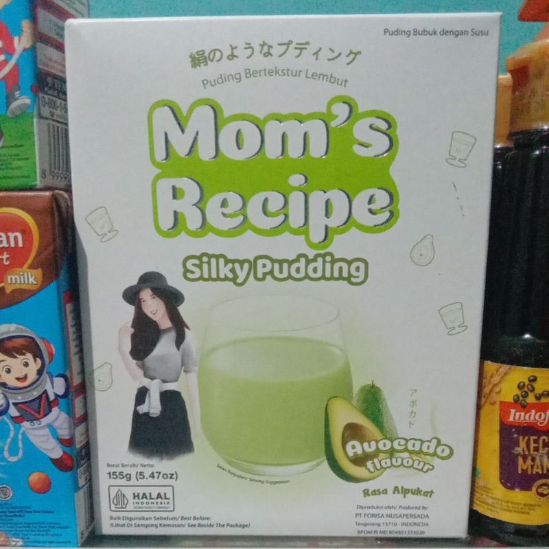 

silky puding avocado