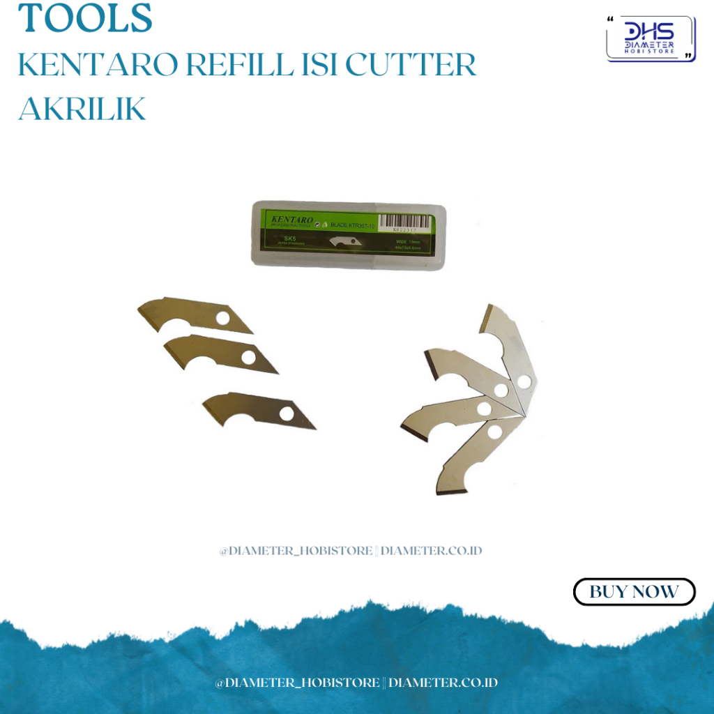 

Kentaro Refill Isi Cutter Akrilik
