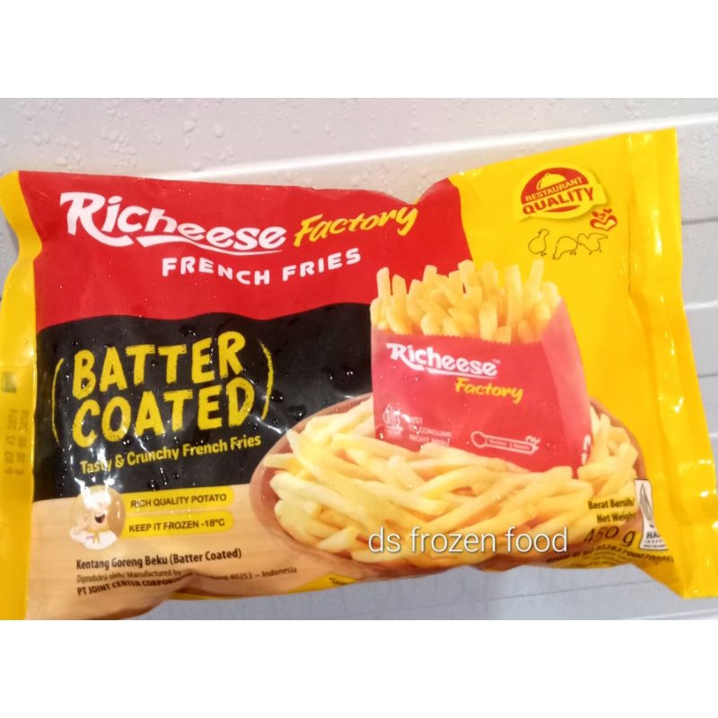 

RICHEESE KENTANG BATTER COATED 450 GRAM