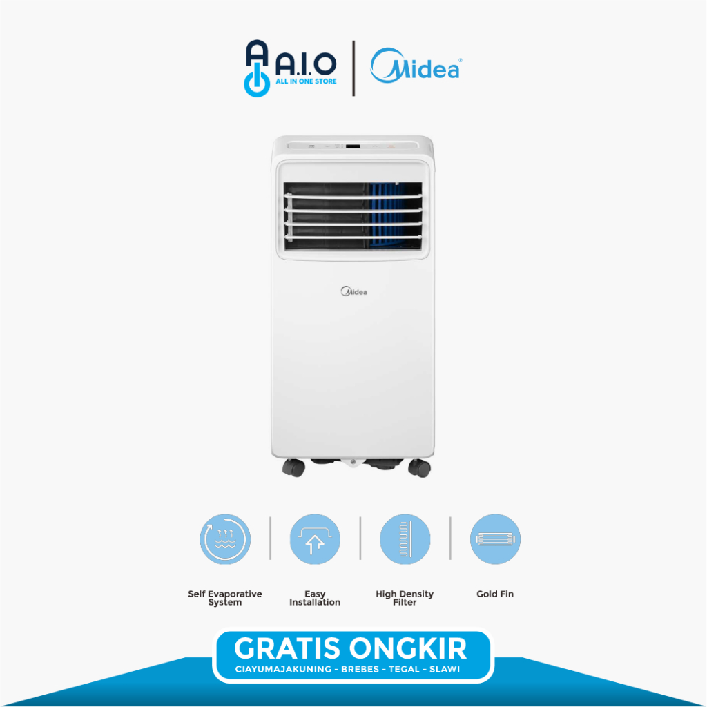 MIDEA - AC PORTABLE 0.5PK - MPHA 05CRN7