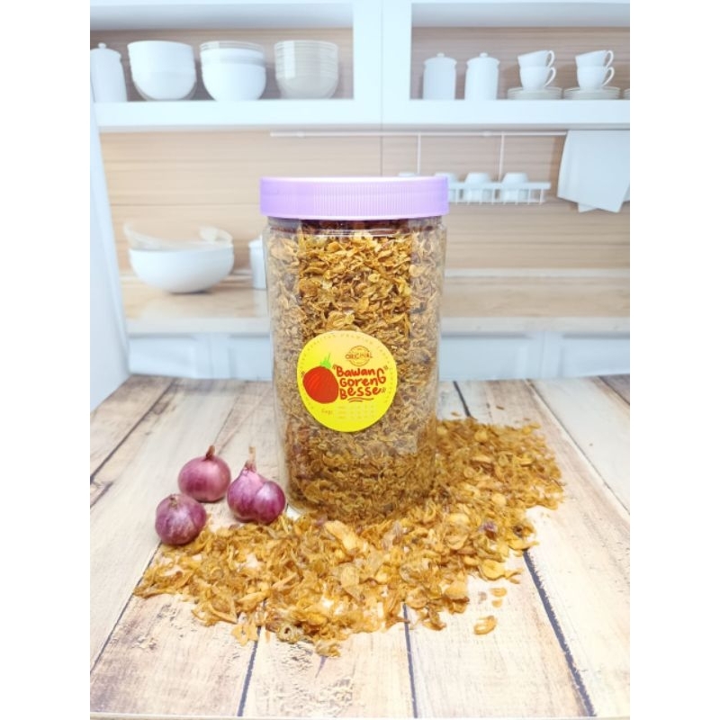 

bawang goreng besse premium,350g tanpa campuran tepung