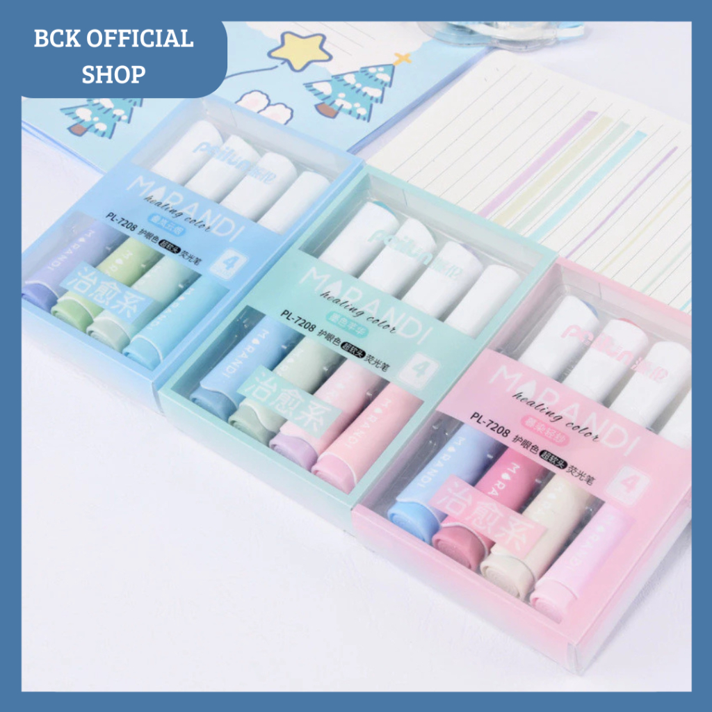 

4 Set Stabilo Pastel Color Morandi Stabilo Super Pigmented