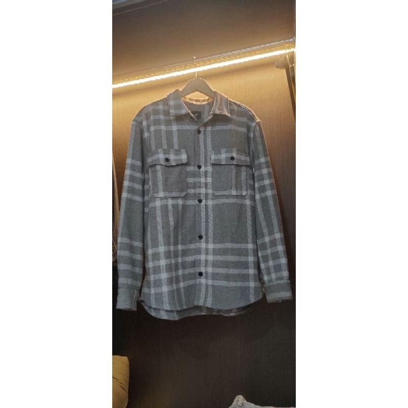 jaket flannel h&m