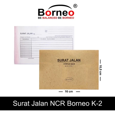 

TBMO ECER SURAT JALAN NCR K-2 BORNEO