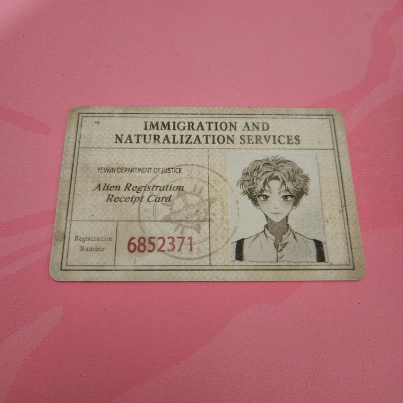 PHOTOCARD PC SUNOO SHION ENHYPEN DARK BLOOD OFC OFFICIAL