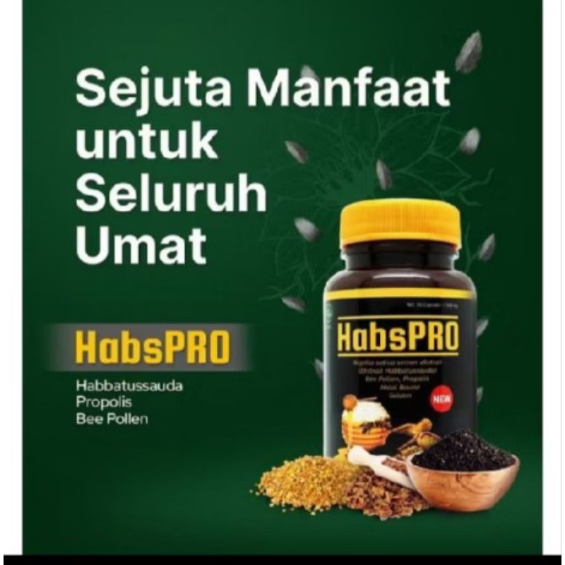 

Capsule jamu habatpro