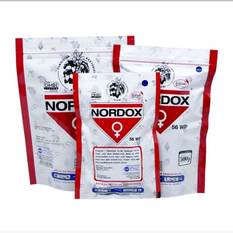 NORDOX 56 WP 100 GR 500 GR DAN 1 KG, FUNGISIDA BAKTERISIDA