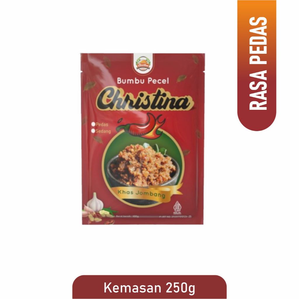 

Bumbu Pecel Christina 100g Pedasnya Puoll- Sambal Pecel, Sambel pecel