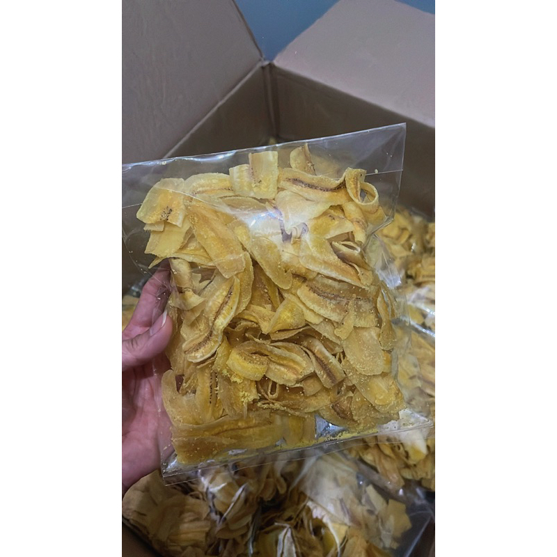

Kripik pisang 120gr rasa jagung